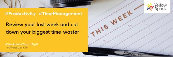 Yellow Spark Tip Time Management